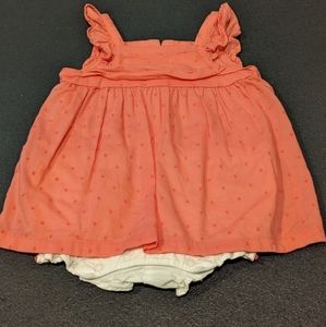 Janie & Jack Dress with Built-in Bloomers